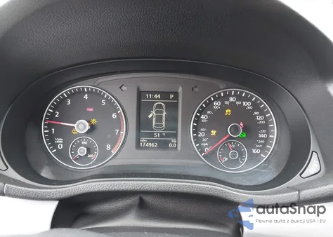 2012 Volkswagen Passat 2.5L Se z USA, uszkodzony, nr VIN 1VWBP7A32CC005044